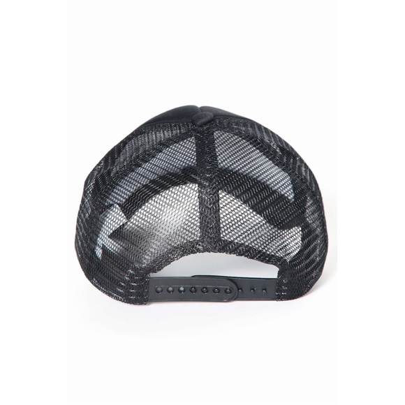 Fashion Nova Trucker Hat | Fućk Off Respectfully Black/White Snapback OS NWT - Picture 3 of 8